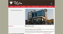 Desktop Screenshot of hotelvegainn.com